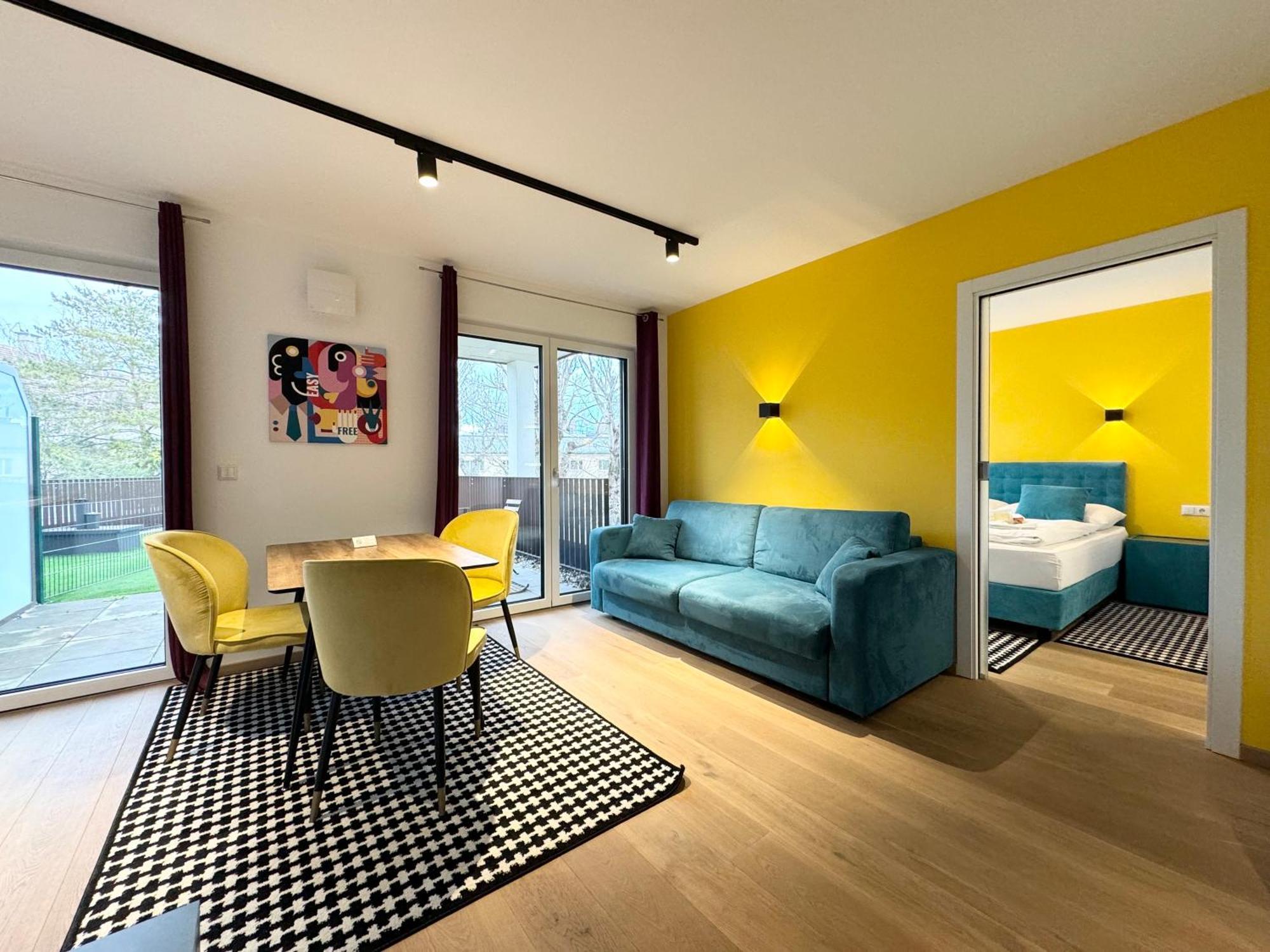 Wohnung Mit Terrasse + Parkplatz Viena Exterior foto