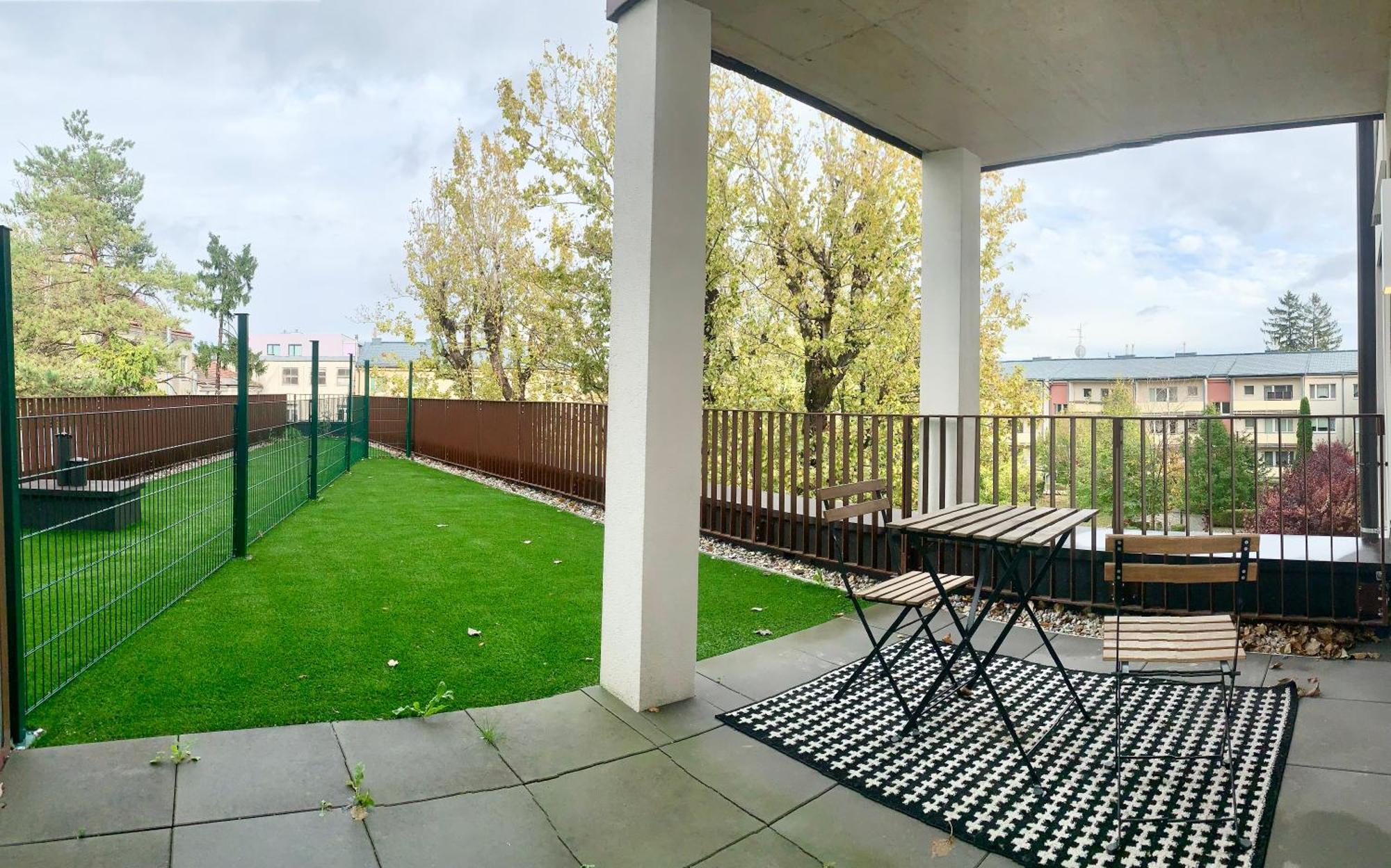 Wohnung Mit Terrasse + Parkplatz Viena Exterior foto